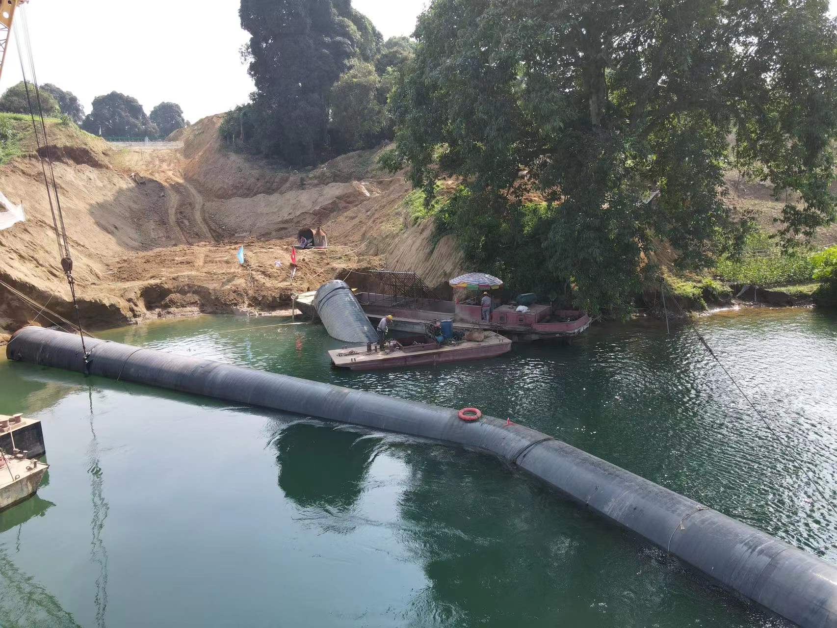 麗水市水下取水頭安裝